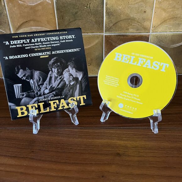 Belfast DVD 2021 Focus Features FYC SAG Awards Screener - Picture 2 of 5